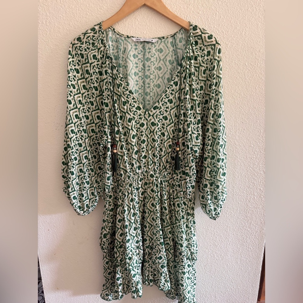 Zara Ruffle Dress - Picture 2 of 4